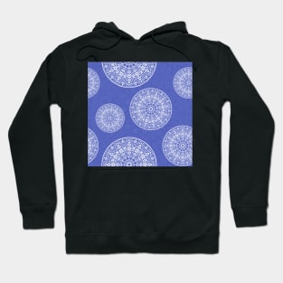 Seamless pattern with floral mandala Hoodie